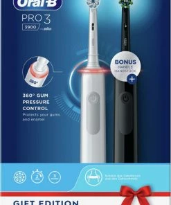Oral B Oral-B Pro 3 3900 - Elektrische Tandenborstel - Duoverpakking 2 Stuks -NIVEA Shop 550x787 3