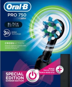 Oral B Oral-B PRO 750 - Elektrische Tandenborstel - Zwart -NIVEA Shop 550x789