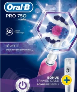 Oral B Oral-B PRO 750 - 3DWhite - Elektrische Tandenborstel - Inclusief Reisetui -NIVEA Shop 550x790 6