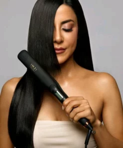 IMZI Hair® Professionele Stijltang – Titanium Stijltang - Siliconen Strips - Extra Lange Platen - GRATIS Hittebeschermingsmat