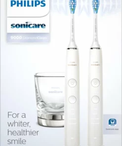 Philips Sonicare DiamondClean 9000 HX9914/55 - Elektrische Tandenborstel - Wit - 2 Stuks -NIVEA Shop 550x805