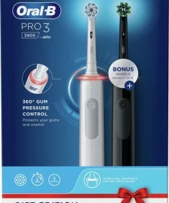 Oral B Oral-B Pro 3 3900 - Elektrische Tandenborstel - Duoverpakking 2 Stuks -NIVEA Shop 550x807 2