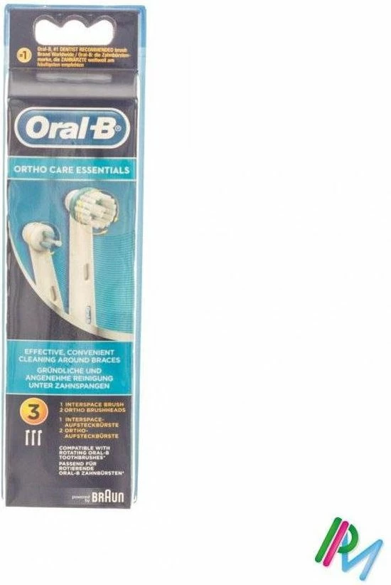 Oral B Oral-B Ortho Care - Opzetborstels - 3 Stuks 5 Oral B Oral-B Ortho Care - Opzetborstels - 3 Stuks - Afbeelding 5
